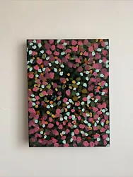 Buy Original Abstract Oil Painting On Canvas 30cm X 40cm Similar To Damien Hirst • 45£