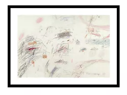 Buy Cy Twombly - Untitled 1959, Giclee Print. Minimalist Abstract Poster, Wall Decor • 65.24£
