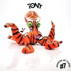 Buy Octopus / Tiger Sculpture. Limited Edition #7 Of 16.  • 45£