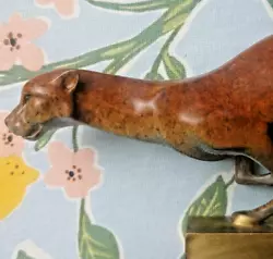 Buy Masterpiece. A Perfect Bronze Sculpture Of A Sprinting Cheetah. Big Cat. Copper  • 123.45£