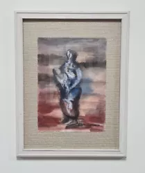 Buy Watercolor On Cardboard, Henry Moore • 310.64£