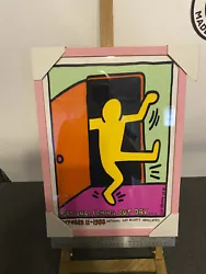 Buy Keith Haring Gay Pride Rights Lgtb |  Fun Print Picture Framed Art • 14.95£