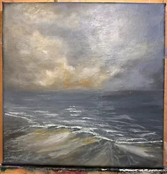 Buy Original Painting On Canvas Seascape Sunset • 18£