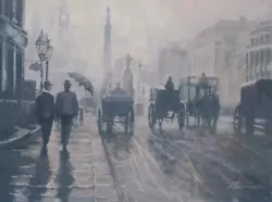 Buy DIRECT FROM THE ARTIST London Study Of Old Photograph Original Art Oil Painting • 390£