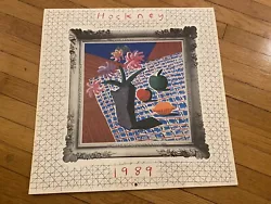 Buy David Hockney Art Calendar 1989 Metropolitan Museum Of Art 14” X 14” Folded  • 90.86£