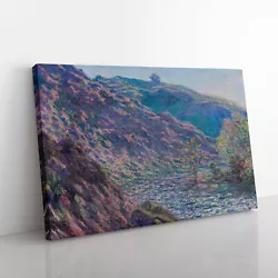 Buy The Petite Creuse River By Claude Monet Canvas Wall Art Print Framed Picture • 24.95£