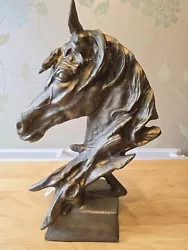 Buy Horses Head Bust 15  Tall (Heavy Made From Metal) NEW • 29.99£