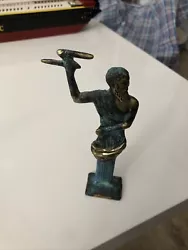 Buy Zeus Greek God   Statue Handmade Bronze  6 Inches • 30£