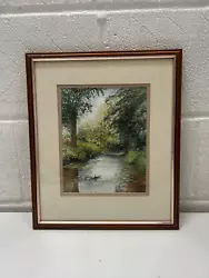 Buy Framed Original Signed 'New Forest' Watercolour Iris Clarke • 14.99£