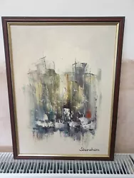 Buy Original Boat Oil Painting By Sharuhen • 38£