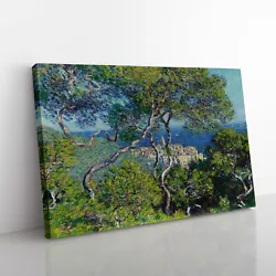 Buy Bordighera By Claude Monet Canvas Wall Art Print Framed Picture Dining Room • 24.95£