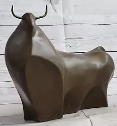 Buy Modern Art Abstract Bull Bronze Figurine BOTERO Statue Sculpture Figurine Figure • 371.84£