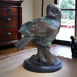 Buy Margery Torrey Signed Owl Bird Bronze Sculpture Statue Figure  • 791.21£