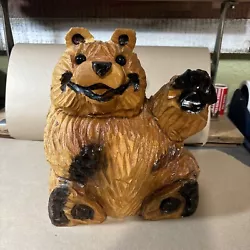 Buy Hand Carved Chainsaw Art Bear Wooden Sculpture 2002 Lake Tahoe Nevada • 48.19£
