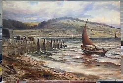 Buy Original Oil Painting On Canvas. By MacGregor Wilson RSA 1890 Scottish Artist. • 11.50£