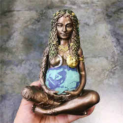 Buy Mother Earth Goddess Garden Statue Figurine Ornament Outdoor Sculpture Art Gift • 9.99£