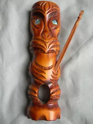 Buy Maori Teko Teko Wooden Carving -  New Zealand - Selling For Friend • 9.99£