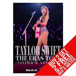 Buy Taylor Swift The Eras Tour Poster Print A4 A3 Size Buy 2 Get Any 2 Free • 6.97£