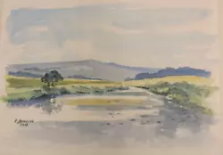 Buy Original Watercolour Painting  K.laurence Scottish Lowlands 2003 • 19.99£