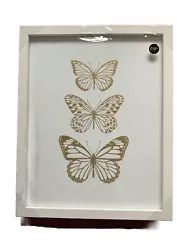 Buy M&S Butterfly Curiosity Paint Wall Art Print Framed Canvas Picture Poster Decor • 12.99£