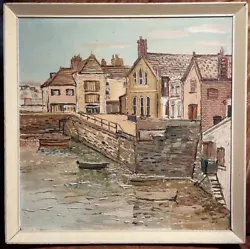 Buy Fred Yates - Fowey Quay, Cornwall. Signed. • 1,195£