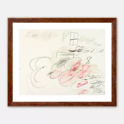 Buy Cy Twombly - Seguso, Giclee Print. Minimalist Abstract Poster, Modern Wall Decor • 14.91£