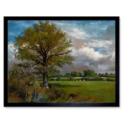 Buy Lionel Bicknell Constable Tree In A Meadow Painting Wall Art Print Framed 12x16 • 11.99£