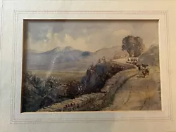 Buy David Cox Watercolour Framed And Glazed • 100£