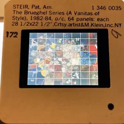 Buy Pat Steir “Brueghel Series  Modern American Art 35mm Art Slide • 9.75£