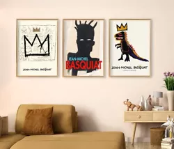 Buy Jean-Michel Basquiat Set Of 3 Unframed Prints Picture Wall A4 A3 Gallery Decor • 10.99£