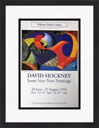 Buy David Hockney  The Eleventh VN Painting  Custom Framed Print FREE SHIPPING • 60.58£