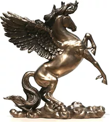Buy Veronese PEGASUS Winged Horse God Greek Mythology Statue Sculpture Bronze Finish • 115.50£