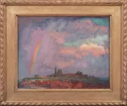Buy Circa 1900 Rainbow Landscape View Of Whitby By WILLIAM SAMUEL HORTON (1865-1936) • 4,000£