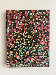 Buy Original Abstract Oil Painting On Canvas 30cm X 40cm Similar To Damien Hirst • 40£