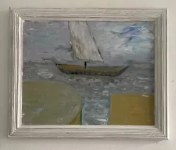 Buy Original Contemporary Modernist Cornish Oil On Board Painting • 21£