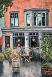 Buy Original Watercolour Painting  London Pub A3 OOAK • 29.99£