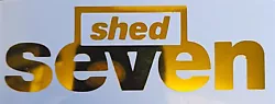 Buy Shed Seven Indie Band Logo Decal Vinyl Sticker Wall Art Car Decoration  • 3£