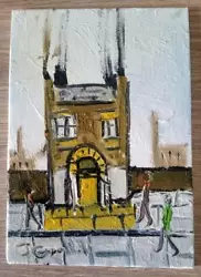 Buy 7  X 5  Impressionist Oil Painting John Goodlad Northern Art  THE RUIN • 35£