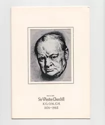 Buy Sir Winston Churchill Woven Portrait • 18£