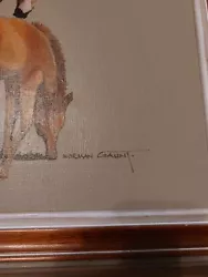 Buy William Norman Gaunt Signed Oil On Canvas Mare And Foal • 500£