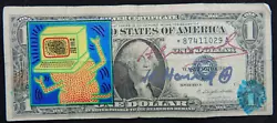 Buy A. Warhol/K. Haring! Dollar Banknote Sign, Sketched, Certificate, Limited! • 97.79£