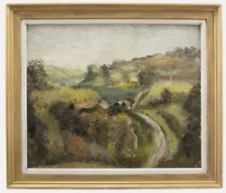 Buy Manner Of Kyffin Williams - Framed 20th Century Oil, Valley Landscape • 350£