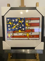 Buy Keith Haring Gay Pride Rights  Lgbt |  Fun Print Picture Framed Art • 14.95£