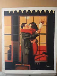 Buy JACK VETTRIANO (After) Original Reproduction Hand Painted On Canvas 20 X24  • 122.31£