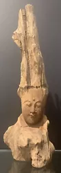 Buy Buddhism Vintage Carved Wood Buddha Man Face Spirit Tree Sculpture Art VTG Folk • 19.99£