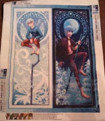 Buy Jack Frost Sparkly Gem Artwork Diamond Painting Poster Art Blue Rise Of Guardian • 30£
