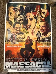 Buy Texas Chainsaw Massacre Mondo Print Texas Frightmare Exclusive Poster  94/245 • 112.03£