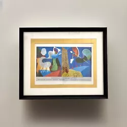 Buy David Hockney Lithograph Offset The Other Side Crown Stamped Verso • 168£