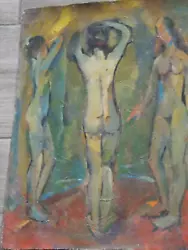 Buy Armenian Artist Alfons Shagenovich Girunyan, Canvas, Oil. 1935s • 303.42£