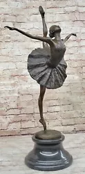 Buy Captivating Hot Cast  Ballerina - Handcrafted Bronze Sculpture By Milo Decor • 558.23£